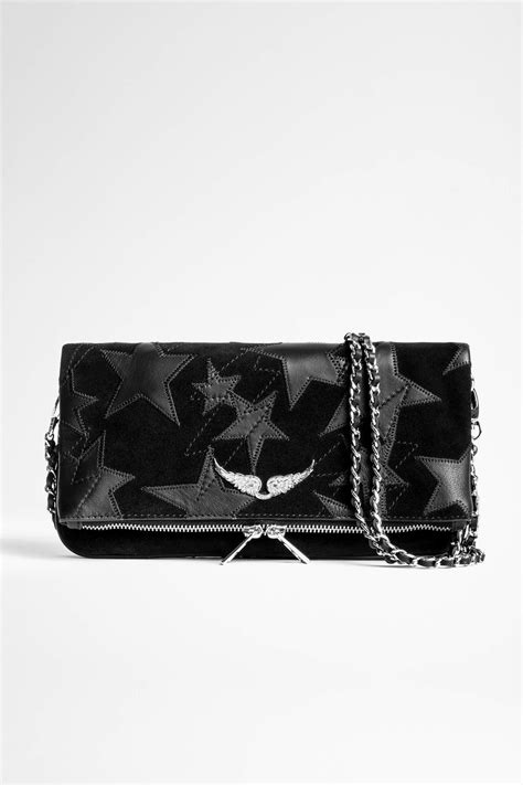 zadig and voltaire rock clutch.